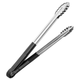 Щипцы универсальные 40см металлические черная ручка /1/120/