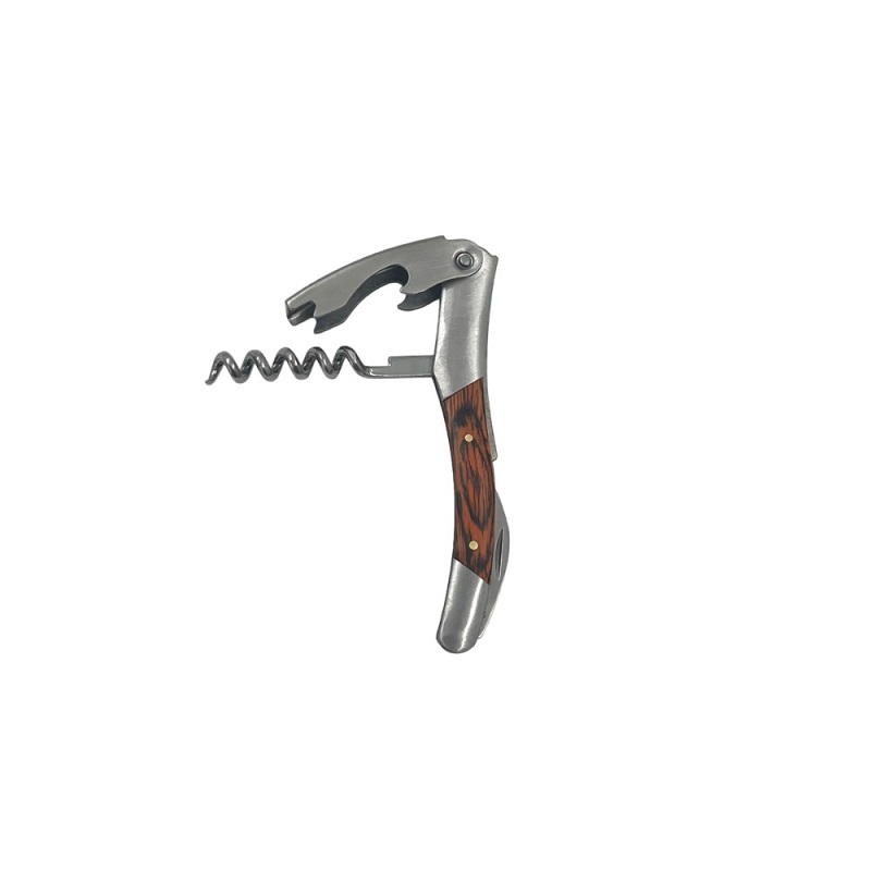 Нарзанник 3-х функц. одноступен. дерев. ручка, нерж. /1/12/144/