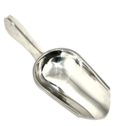 Совок для льда/сыпучих продуктов  100 мл. 240 мм. нерж. /1/144/