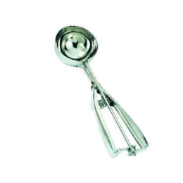 Ложка для мороженого d=50 мм. 45 мл. с механизм. металлическая по 1 шт/уп