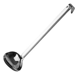 Ложка соусная  70 мл. L ручки 28см металлическая цельнотянут. по 1 шт/уп