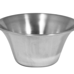 Соусник 180мл d95мм h47мм металлический /1/288/