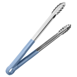 Щипцы универсальные 40см металлические синяя ручка /1/120/
