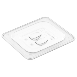 Крышка для гастроёмкости 1/6 прозрачная из поликарбоната по 1 шт/уп