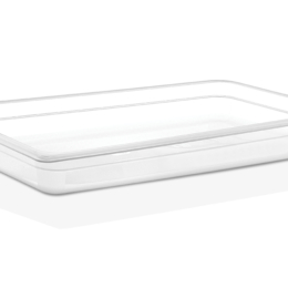 Гастроемкость 1/1- 65 530×325мм 6л прозрачная прямоугольная без крышки из поликарбоната по 1 шт/уп