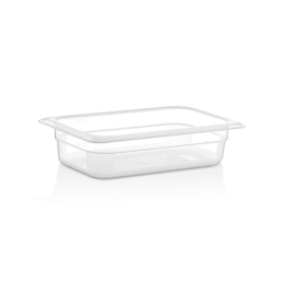 Гастроемкость 1/4- 65 265×162мм 1.5л прозрачная прямоугольная без крышки из поликарбоната по 1 шт/уп