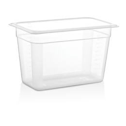 Гастроемкость 1/3-200 325×176мм h200мм 6.9л прозрачная прямоугольная без крышки из поликарбоната по 1 шт/уп