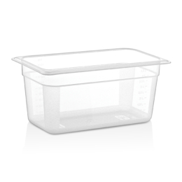 Гастроемкость 1/3-150 325×176мм h150мм 5.3л прозрачная прямоугольная без крышки из поликарбоната по 1 шт/уп