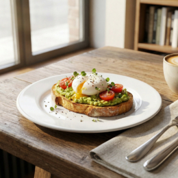 Тарелка для еды круглая d170мм h15мм белая из поликарбоната по 100 шт/уп