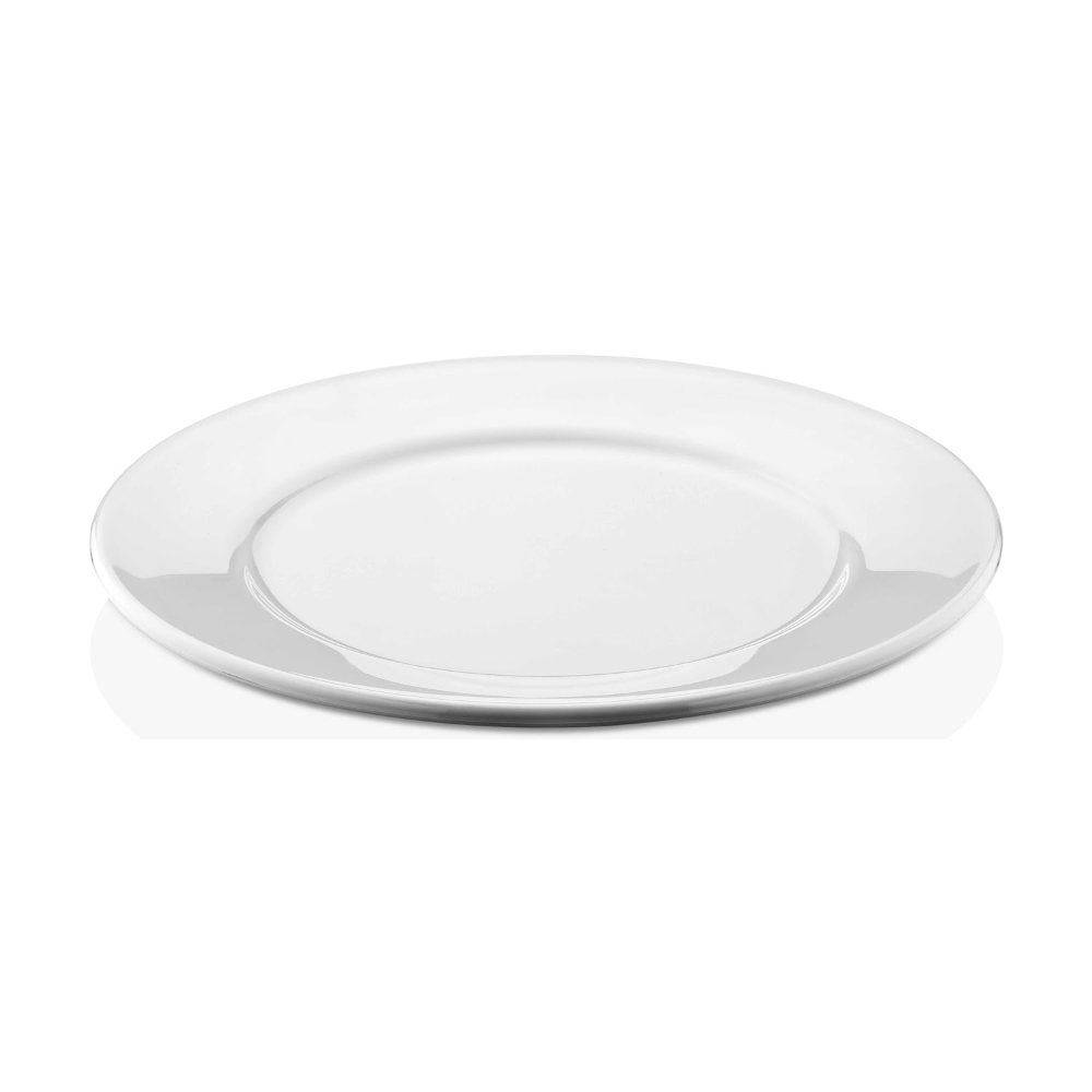 Тарелка для еды круглая d190мм h15мм белая из поликарбоната по 100 шт/уп — изображение 4