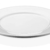 Тарелка круглая d250мм белая из поликарбоната по 50 шт/уп