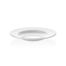 Тарелка суповая круглая 300мл d230мм h30мм белая из поликарбоната по 72 шт/уп
