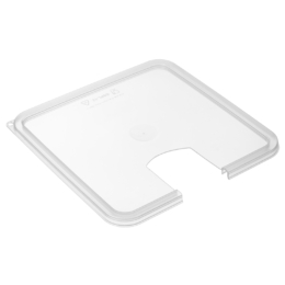 Крышка для гастроёмкости 1/2 под Су-Вид, прозрачная пластиковая /1/12/