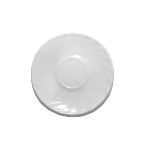 Блюдце круглое «Trianon» d145мм h14мм белое из опалового стекла по 6 шт/уп