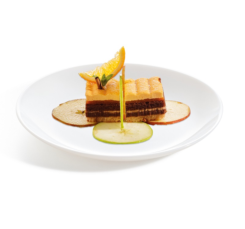 Тарелка для еды круглая «Evolution» d190мм белая без полей из опалового стекла по 6 шт/уп