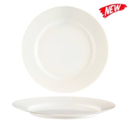 Тарелка для еды круглая пирожковая «Evolution» d155мм h14мм Новая Аквитания из опалового стекла по 6 шт/уп