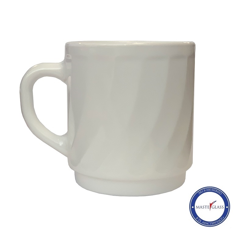 Кружка «Trianon» 300мл белая d80, h90мм /6/36/1080/