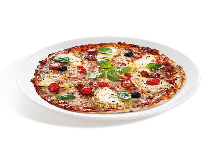 Тарелка для еды круглая «Evolution» d250мм белая без полей из опалового стекла по 6 шт/уп