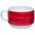Чашка кофейная/чайная «Brush» 190мл d76мм h57мм вишневый край из опалового стекла по 12 шт/уп