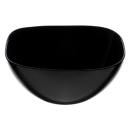 Салатник квадр. 140*140 мм. 500 мл. h=60  мм. Эволюшн Блэк /6/24/1440/