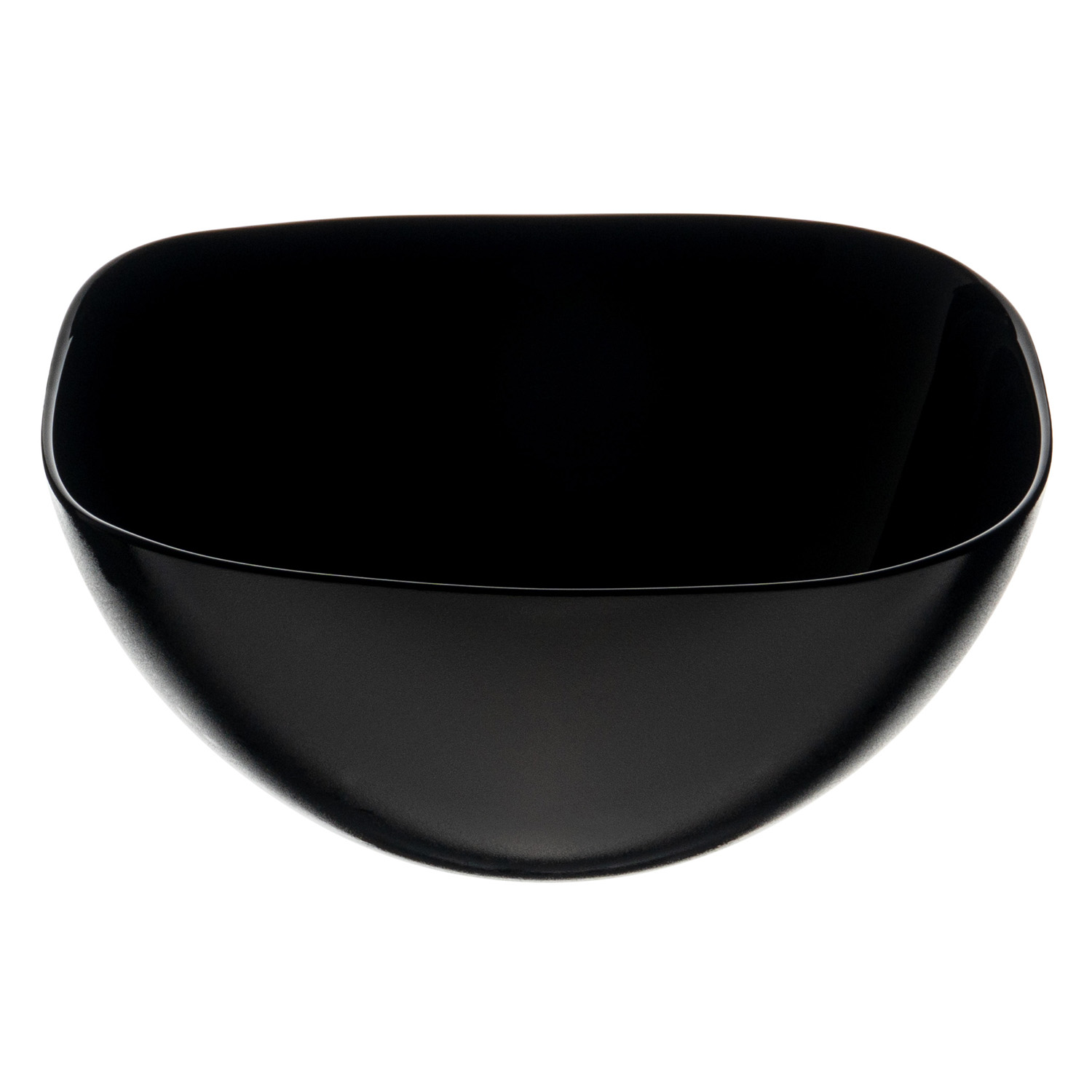 Салатник квадр. 140*140 мм. 500 мл. h=60 мм. Эволюшн Блэк /6/24/1440/