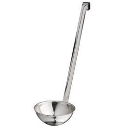 Половник для еды 1л d170мм l390мм металлический по 20 шт/уп