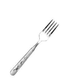 Вилка столовая детская Колобок 147мм металлическая по 300 шт/уп