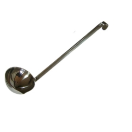 Половник для еды 0.5л d140мм l405мм металлический с носиком по 40 шт/уп