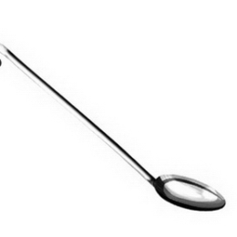 Ложка гарнирная 50 см., L ручки 39 см. металлическая по 50 шт/уп