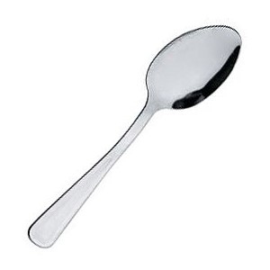 Ложка чайная/кофейная «Bazis» L110мм s1.1мм 18/0 AISI 430 металлическая по 12 шт/уп
